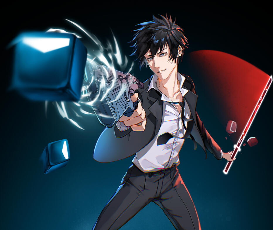 3/4 body + extra elements/props